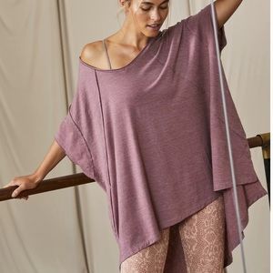 NWT Free People City Vibes Tee in Clove SZ-S